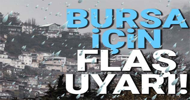 Bursa'da bugün ve yarın hava durumu nasıl olacak? (24 Nisan 2021 Cumartesi)