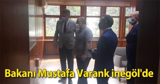 Bakanı Mustafa Varank inegöl'de