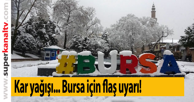 Bursa için flaş uyarı! Kar yağışı... (16 Aralık 2021 Bursa'da hava durumu nasıl?)