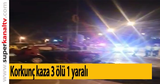 Bursa'da feci kaza 3 ölü