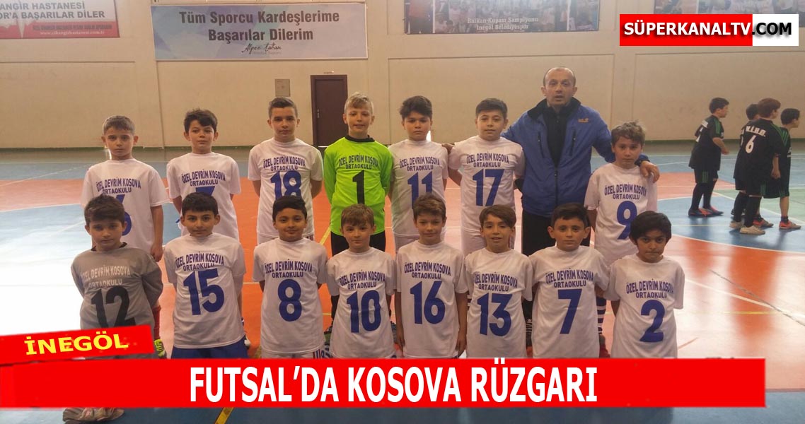 Futsal'da kosova rüzğarı!