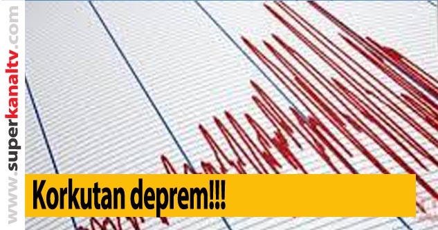 Balıkesir'de korkutan deprem!
