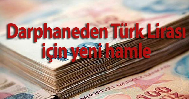 Darphaneden Türk Lirası için yeni hamle: Bir yıl içinde...