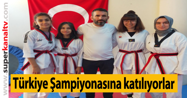 Karadeniz Güven'li sporcular Türkiye Şampiyonasına katılıyorlar