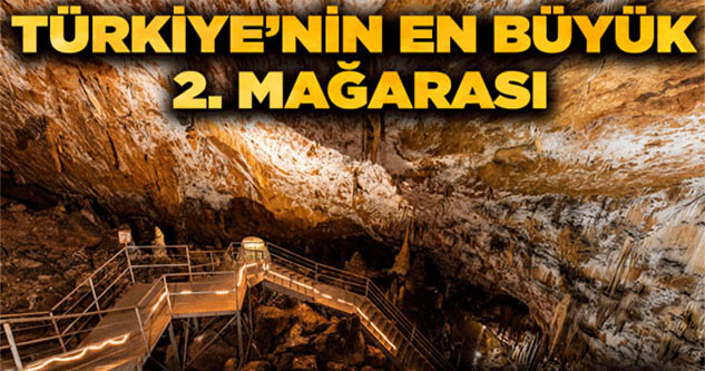 3 milyon yaşındaki Türkiye'nin en büyük 2. mağarası: Oylat Mağarası