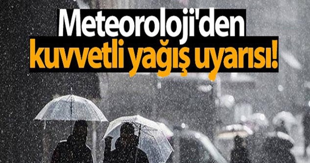 Meteoroloji'den 30 il için kuvvetli yağış uyarısı... Bursa'da bugün hava nasıl olacak?