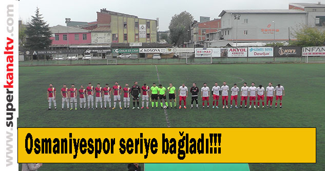 Osmaniyespor 1 Yiğitlerspor 0