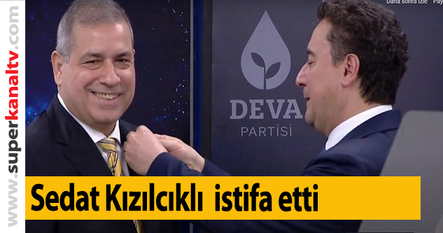 Sedat Kızılcıklı  istifa etti