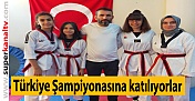 Karadeniz Güven'li sporcular Türkiye Şampiyonasına katılıyorlar